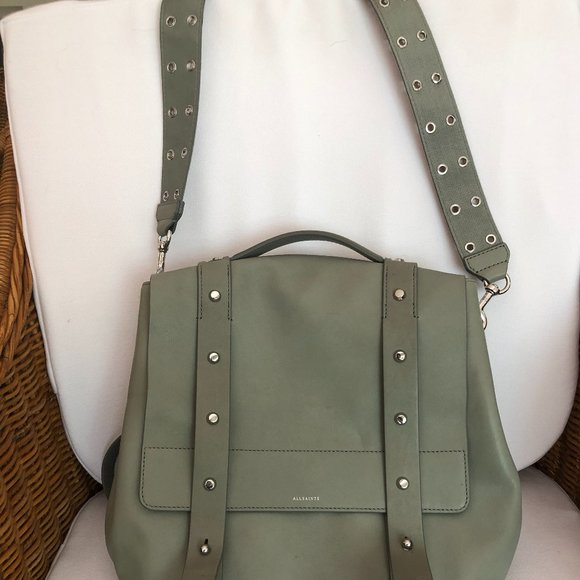 All Saints Sid Leather Backpack - Picture 3 of 6